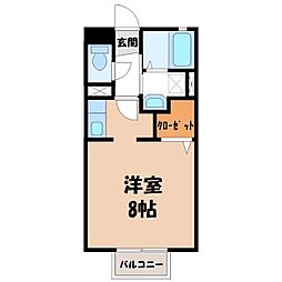 JR東北本線 宇都宮駅 バス20分 東峰町下車 徒歩5分 1階/-