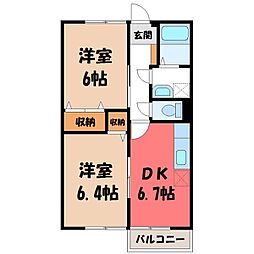 東武宇都宮線 東武宇都宮駅 バス8分 作新学院前下車 徒歩6分