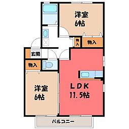 東武宇都宮線 江曽島駅 徒歩13分