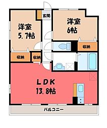 東武宇都宮線 東武宇都宮駅 バス6分 宇大付属学校園入口下車 徒歩5分