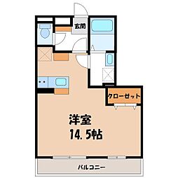 JR東北新幹線 宇都宮駅 徒歩7分 2階/-