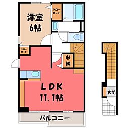 JR日光線 鹿沼駅 徒歩18分