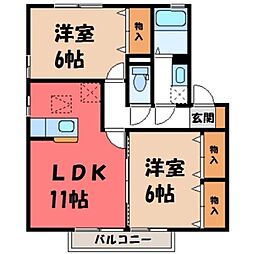 JR東北新幹線 小山駅 3.2km 2階/-