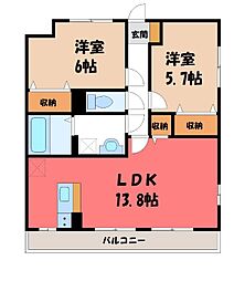 東武宇都宮線 東武宇都宮駅 バス6分 宇大付属学校園入口下車 徒歩5分