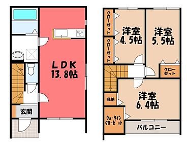 間取り：図面と現状に相違がある場合には現状を優先