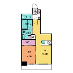 コンフォリア・リヴ西葛西 3階1LDKの間取り