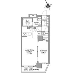 コンフォリア中葛西 4LDKの間取図画像