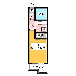 間取図画像 1K