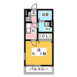 リブリ・ルーチェ　ディ　セータ 1階1Kの間取り