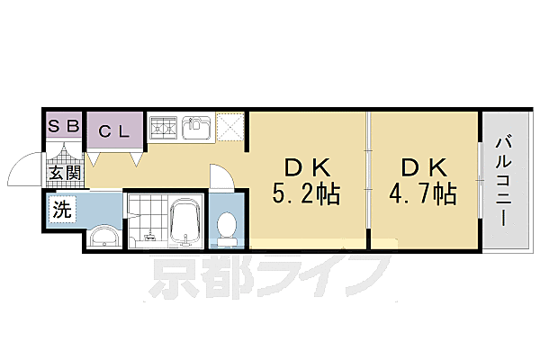 同じ建物の物件間取り写真 - ID:226061865463