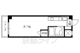 京都府京都市南区西九条針小路町（賃貸マンション1K・5階・18.16㎡） その2