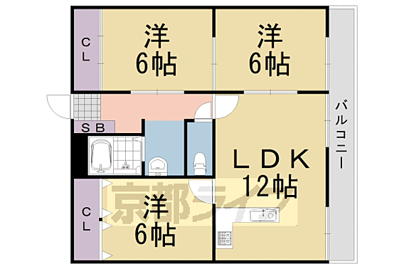 グレーヒル嵐山_間取り_0