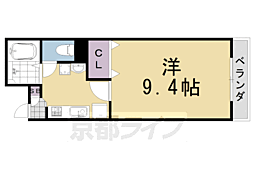 セントフローレンスＯＮＥ 1階1Kの間取り