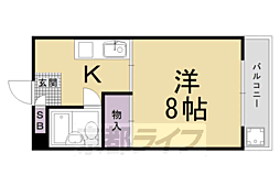 間取図画像 1K