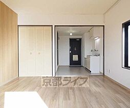 JR東海道・山陽本線 西大路駅 徒歩9分の賃貸マンション 2階1Kのリビング/ダイニング