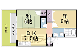 間取図画像 2DK