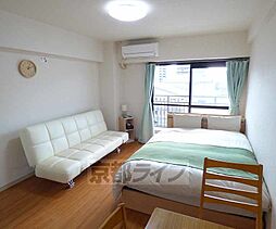 京都市営烏丸線 五条駅 徒歩9分の賃貸マンション 6階1Kのリビング/ダイニング