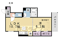 GRAMM桂北滝川 C棟 1階