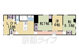 フジキビル 3LDKの間取図画像