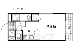メゾンマロニエ ワンルームの間取図画像