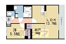 PIAF 1SLDKの間取図画像