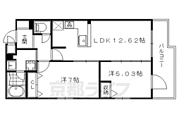 ロマンレジデンス 2LDKの間取図画像