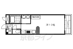 マーベラス納屋町 1Kの間取図画像
