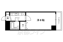 メゾンジョア 1Kの間取図画像