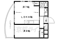 シャンパーニュ四条2階9.5万円