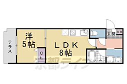 (仮称)伏見区舞台町マンション 1LDKの間取図画像