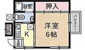 京都市山科区日ノ岡坂脇町 2階建 築46年のイメージ