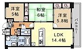 京都市伏見区醍醐鍵尾町 6階建 築25年のイメージ
