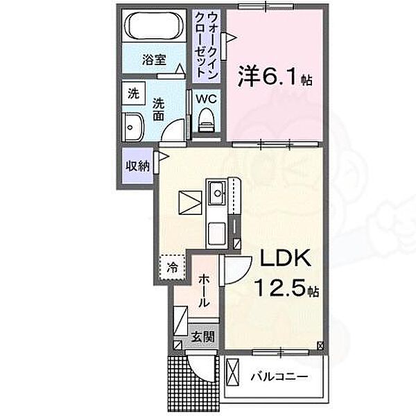 同じ建物の物件間取り写真 - ID:225005139287