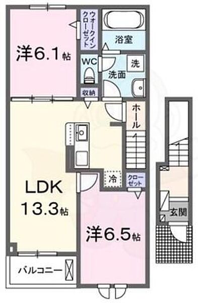 同じ建物の物件間取り写真 - ID:225005175669