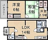 京都市山科区大塚南溝町 2階建 築39年のイメージ