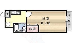 JR東海道・山陽本線 瀬田駅 徒歩20分の賃貸アパート 2階1Kの間取り