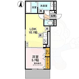 GRAMM六地蔵 B棟 1階/-