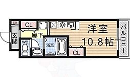 JR東海道・山陽本線 瀬田駅 徒歩19分の賃貸マンション 1階ワンルームの間取り