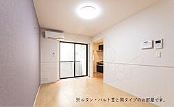 京阪石山坂本線 南滋賀駅 徒歩8分の賃貸アパート 1階1LDKのリビング/ダイニング