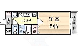 間取図画像 1K