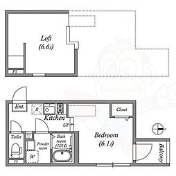 間取図画像 ワンルーム