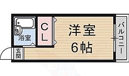 スチューデントマツダ ワンルームの間取図画像