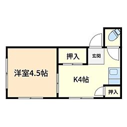 間取図画像 ワンルーム