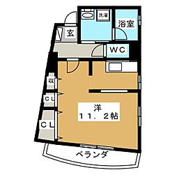 間取図画像 ワンルーム
