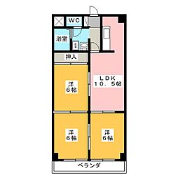 間取図画像 3LDK
