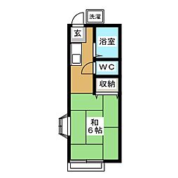 間取図画像 ワンルーム