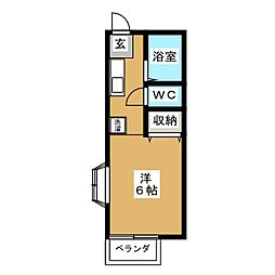 間取図画像 ワンルーム