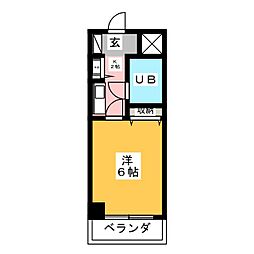 間取図画像 1K