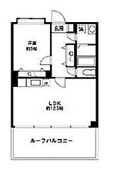 CITYSPIRE横濱和田町 1LDKの間取図画像