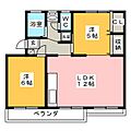 左近山団地4-22号棟3階6.3万円